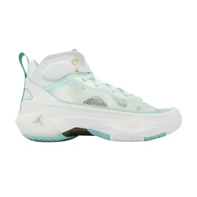 Pre-owned Air Jordan Guo Ailun X  37 Gs 'white Island Green' | Kid's Size 6