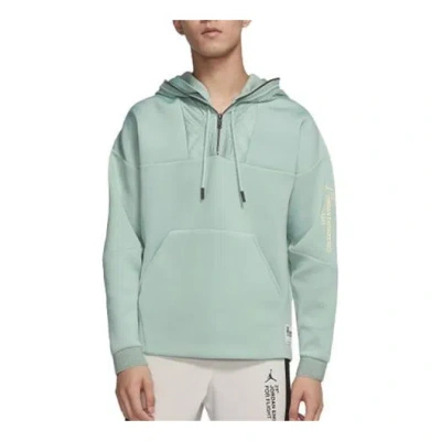 Air Jordan Half Zipper Cardigan Green