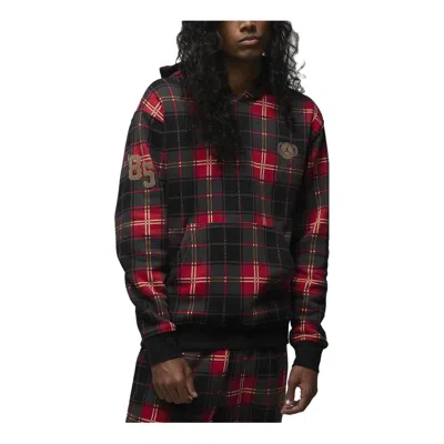 Air Jordan Holiday Hoodie Sweatshirt 'gym Red Green'