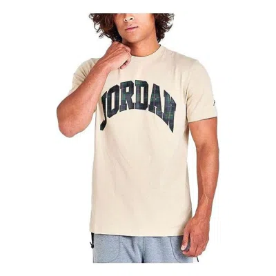 Air Jordan Holiday T-shirt 'beige' In Neutral