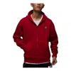Air Jordan Hooded Zipped Jacket 'red'