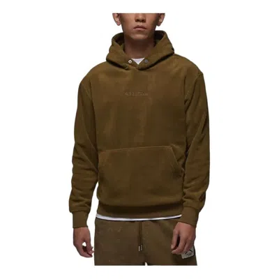 Air Jordan Hoodies 'olive' In Brown