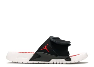 Air Jordan Hydro 11 Retro Slides Gs 'bred' In Black