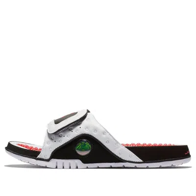 Air Jordan Hydro 13 Retro Slide 'white Red Black'