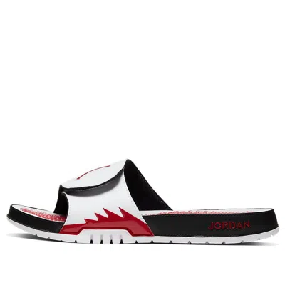 Air Jordan Hydro 5 Retro Slide 'white Fire Red'