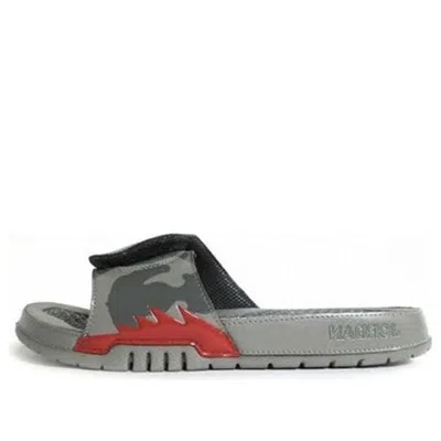 Air Jordan Hydro 5 Slide 'camo' In Gray