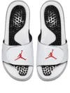 Air Jordan Hydro 5 Slide 'white Red Silver'