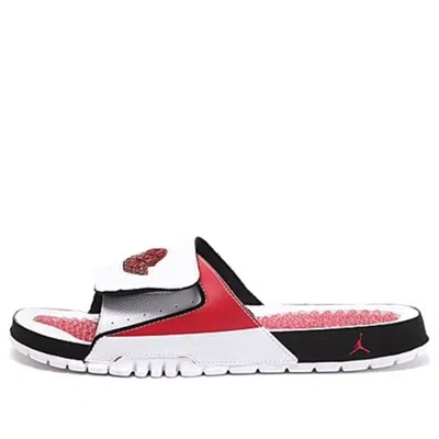 Air Jordan Hydro Ii Retro Slides Sandals 'white Red' In Multi