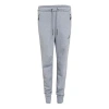 Air Jordan Icon Fleece Cuffed Sweatpants 'grey' In Gray