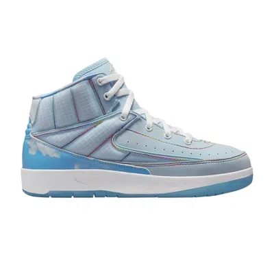 Pre-owned Air Jordan J. Balvin X  2 Retro Sp Ps | Blue | Kid's Size 1