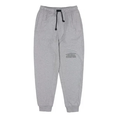 Air Jordan J Sprt Dna Hbr Flc Pant Casual Sports Breathable Knit Long Pants Light Grey In Gray