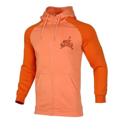 Air Jordan Jacket In Orange