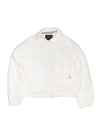 Pre-owned Air Jordan Kids' Jacket In White