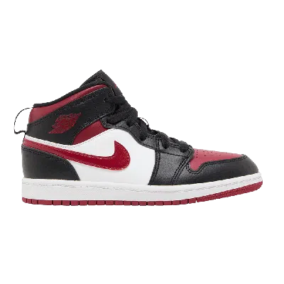 Pre-owned Air Jordan Jordan 1 Mid Ps 'bred Toe' In Red