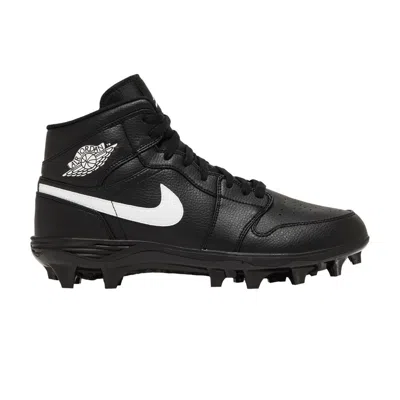 Pre-owned Air Jordan Jordan 1 Mid Td Cleat 'black' 2023