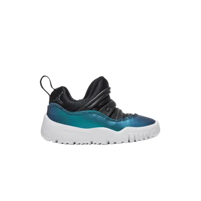 Pre-owned Air Jordan Jordan 11 Retro Little Flex Td 'black Iridescent' | Infant Size 4
