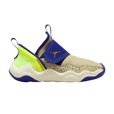 Pre-owned Air Jordan Jordan 23/7 Ps 'team Gold Radiant Blue' | Cream | Kid's Size 1