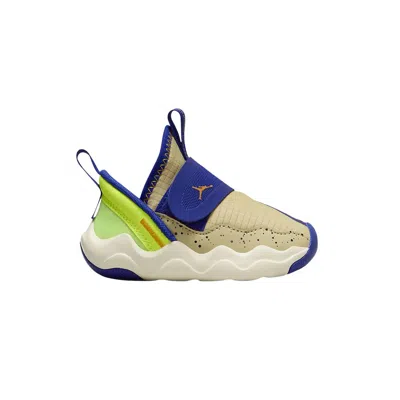Pre-owned Air Jordan Jordan 23/7 Td 'team Gold Radiant Blue' | Cream | Infant Size 6
