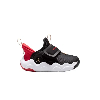 Pre-owned Air Jordan Jordan 23/7.2 Easyon Td 'black Fire Red' | Infant Size 2