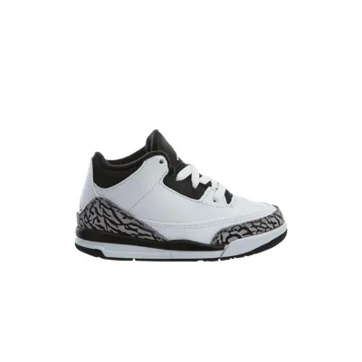 Pre-owned Air Jordan Jordan 3 Retro Td 'infrared Cement' | White | Infant Size 7
