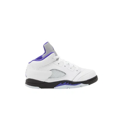 Pre-owned Air Jordan Jordan 5 Retro Td 'concord' | White | Infant Size 7