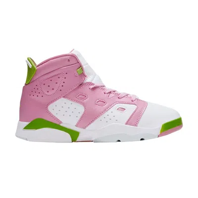 Pre-owned Air Jordan Jordan 6-17-23 Ps 'elemental Pink Vivid Green' | Kid's Size 13