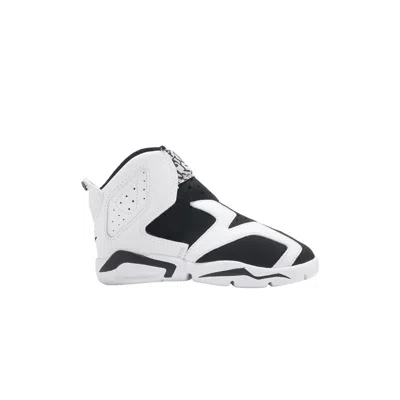 Pre-owned Air Jordan Jordan 6 Retro Little Flex Td 'white Black' | Infant Size 7