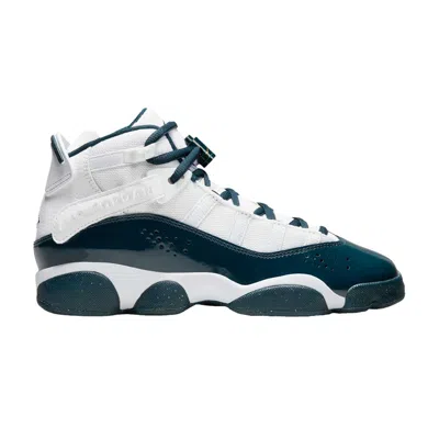 Pre-owned Air Jordan Jordan 6 Rings Gs 'armory Navy' | Blue | Kid's Size 6.5