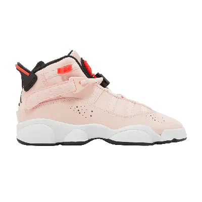 Pre-owned Air Jordan Jordan 6 Rings Gs 'atmosphere' In Pink