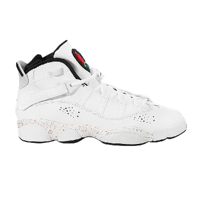 Pre-owned Air Jordan Jordan 6 Rings Gs 'confetti' In White