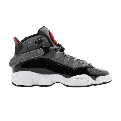 Pre-owned Air Jordan Jordan 6 Rings Gs 'light Graphite' In Grey