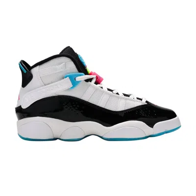 Pre-owned Air Jordan Jordan 6 Rings Gs 'south Beach' | White | Kid's Size 6.5