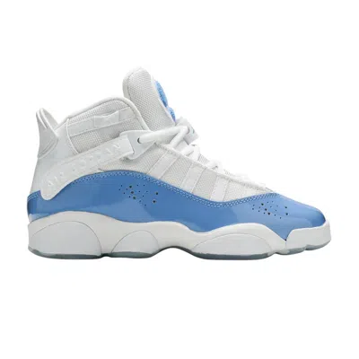 Pre-owned Air Jordan Jordan 6 Rings Gs 'unc' | White | Kid's Size 4.5