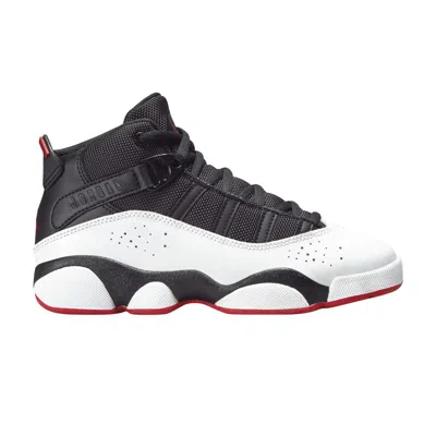 Pre-owned Air Jordan Jordan 6 Rings Ps 'black Varsity Red' | Kid's Size 3