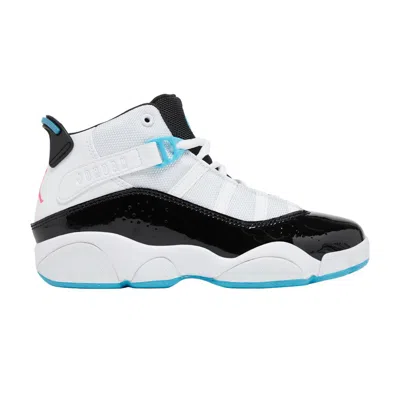 Pre-owned Air Jordan Jordan 6 Rings Ps 'south Beach' | White | Kid's Size 12