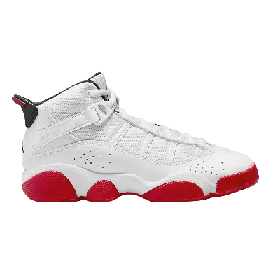 Pre-owned Air Jordan Jordan 6 Rings Ps 'white University Red'