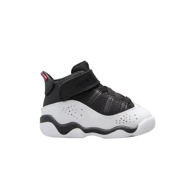 Pre-owned Air Jordan Jordan 6 Rings Td 'black White Red' | Infant Size 7