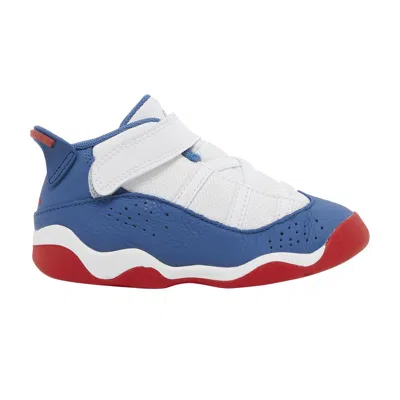 Pre-owned Air Jordan Jordan 6 Rings Td 'white True Blue' | Infant Size 4