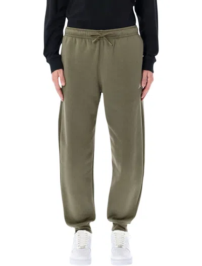 Air Jordan Jordan Brooklyn Fleece Jogger Trousers In Green