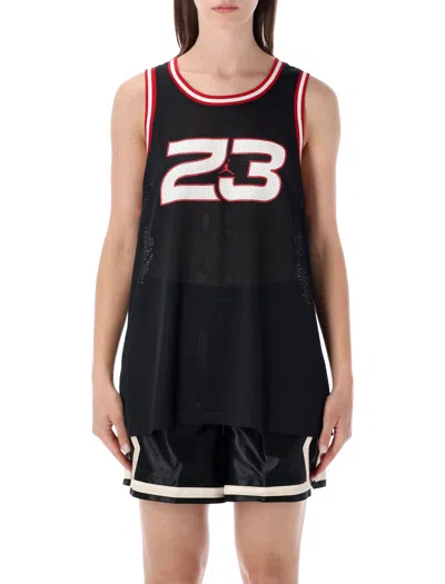Air Jordan Jordan Brooklyn Mesh Tank Top In Black
