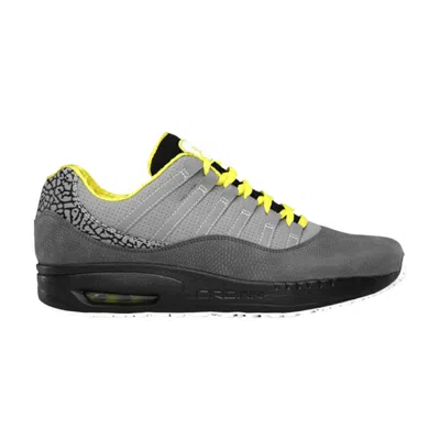 Pre-owned Air Jordan Jordan Comfort Viz Air 11 Leather 'stealth Pack - Light Graphite Sonic Yellow' | Grey | Men's Size 9 In Gray