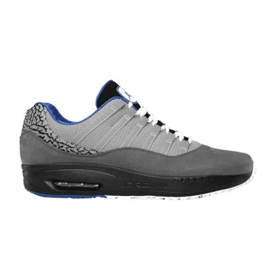 Pre-owned Air Jordan Jordan Comfort Viz Air 11 Leather 'stealth Pack - Varsity Royal' | Grey | Men's Size 9.5 In Gray