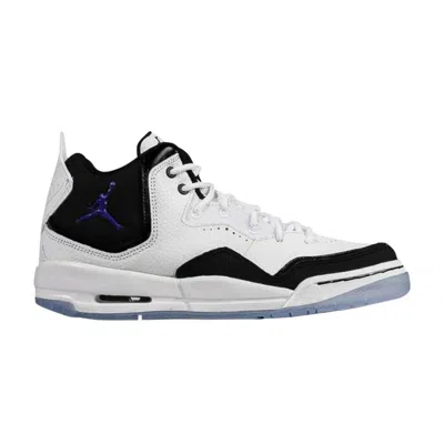 Pre-owned Air Jordan Jordan Courtside 23 Gs 'white Dark Concord' | Kid's Size 4