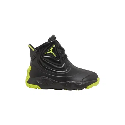 Pre-owned Air Jordan Jordan Drip 23 Rain Boot Td 'black Atomic Green' | Infant Size 9