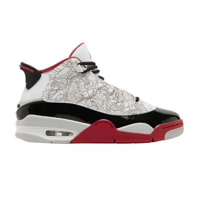 Pre-owned Air Jordan Jordan Dub Zero Gs 'varsity Red' 2022 | White | Kid's Size 5.5