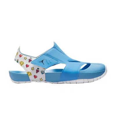 Pre-owned Air Jordan Jordan Flare Ps '8-bit' | Blue | Kid's Size 3