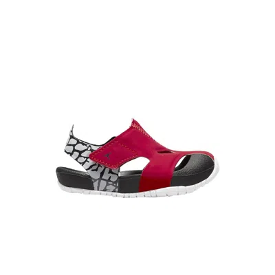Pre-owned Air Jordan Jordan Flare Sandal Td 'giraffe' | Red | Infant Size 3