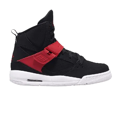 Pre-owned Air Jordan Jordan Flight 45 High Gs 'black Gym Red'