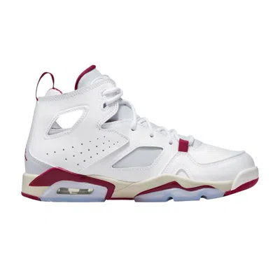 Pre-owned Air Jordan Jordan Flight Club 91 Gs 'white Mystic Hibiscus' | Kid's Size 4.5