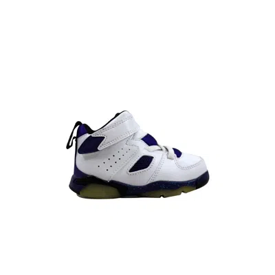 Pre-owned Air Jordan Jordan Flight Club 91 Td 'new Emerald Grape' | Blue | Infant Size 5